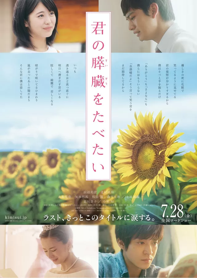 Kimi no Suizo wo Tabetai Live Action